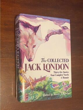Barnes & Noble The Collected Jack London - White, Purple, Green Artwork
